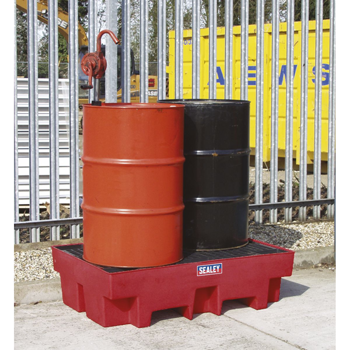 Sealey Polyethylene Barrel Bund 1220 x 820 x 330mm - Image 2