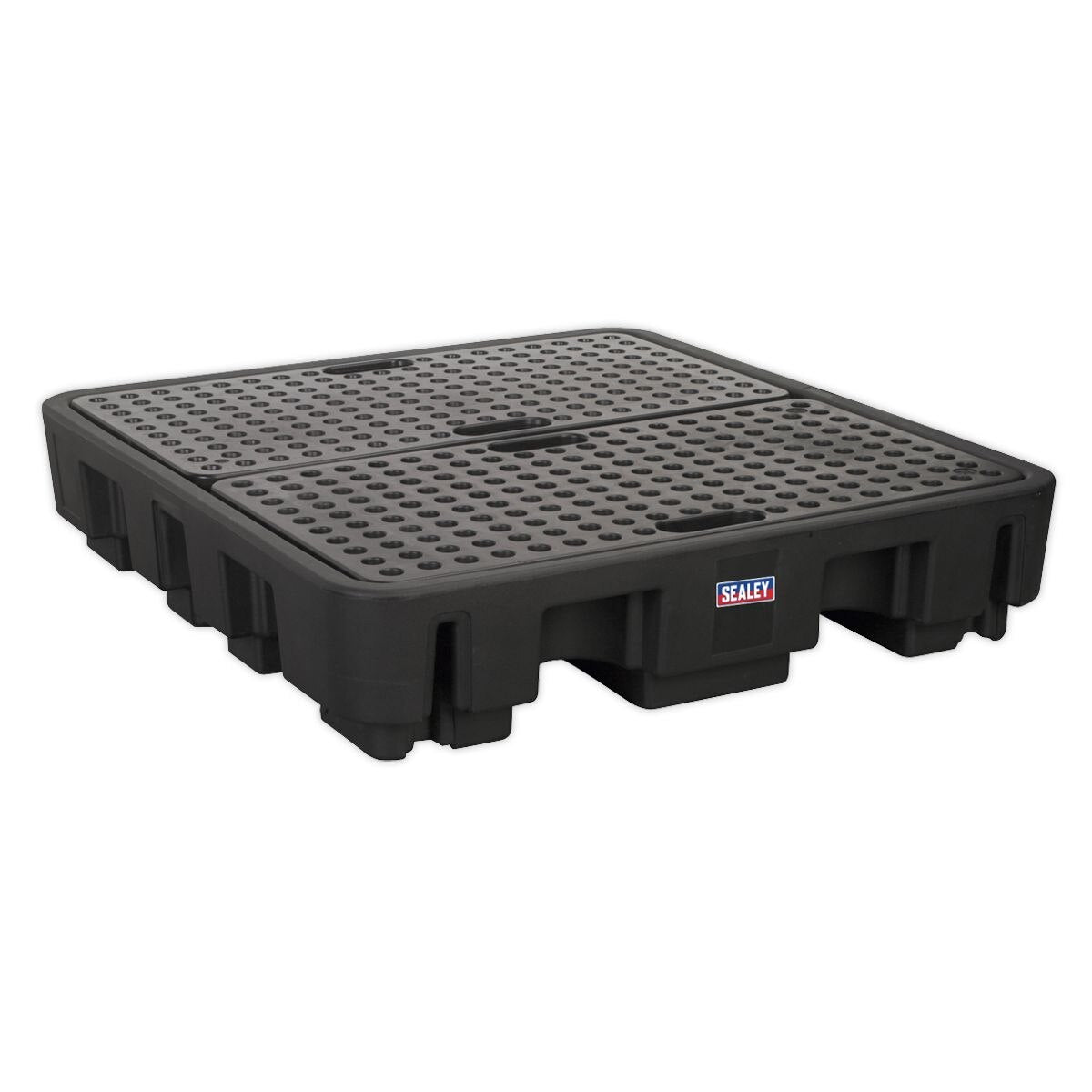 Sealey 4 Drum Polyethylene Barrel Bund 1380 x 1290 x 280mm - Image 2