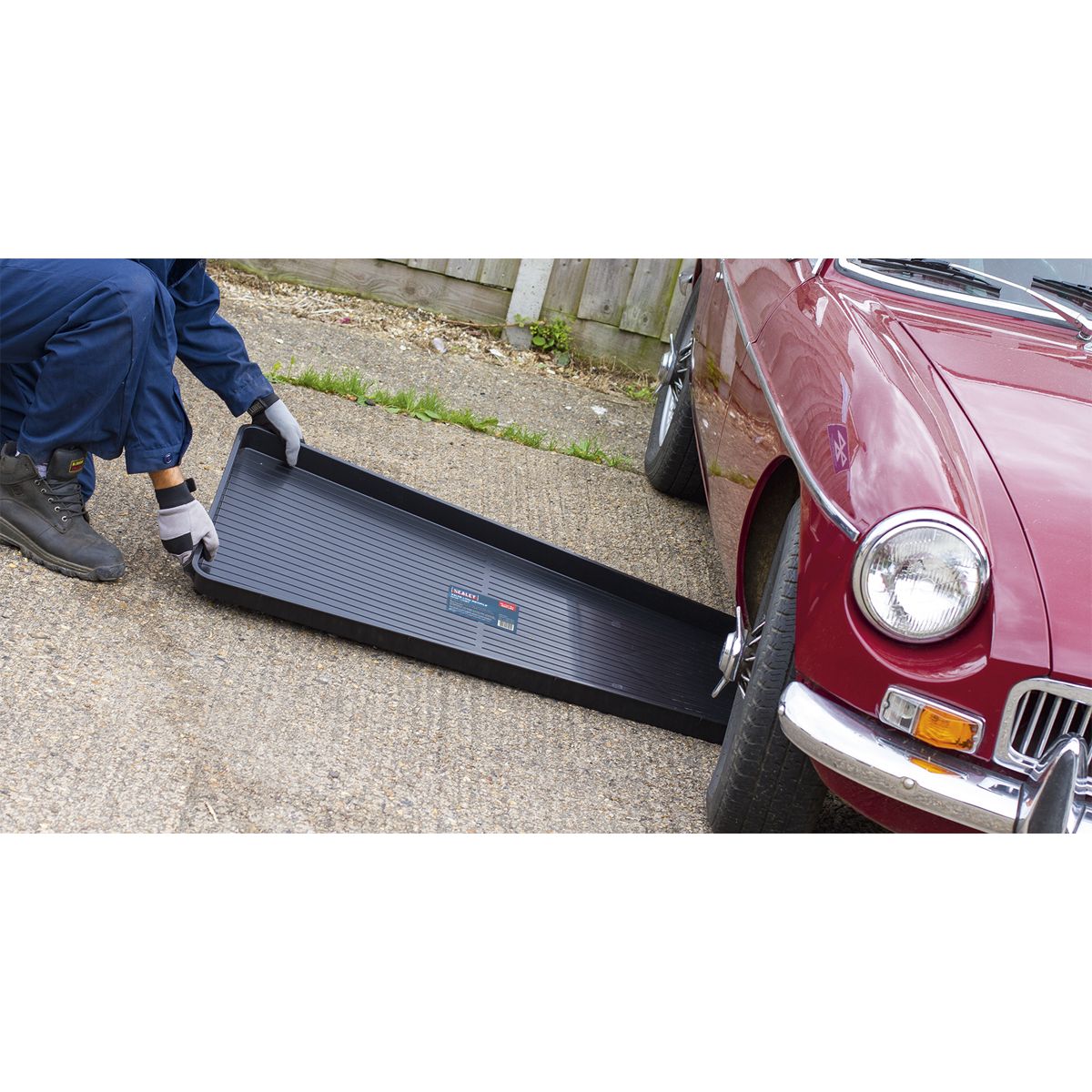 Sealey Low Profile Oil Drip Tray 25L - Image 2