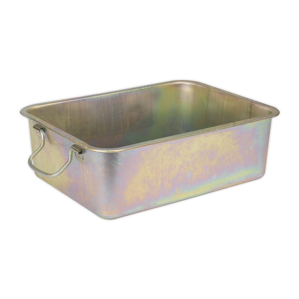 Sealey Metal Drain Pan 16L - Image 1