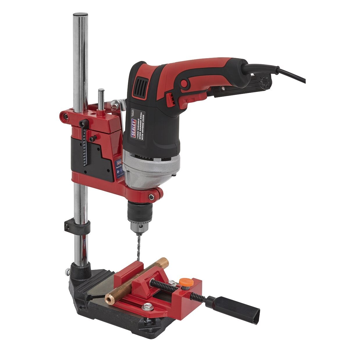 Sealey Drill Stand with Cast Iron Base 500mm & 65mm Vice - Image 10