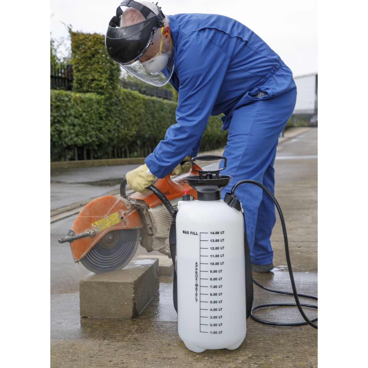 Sealey Dust Suppression Water Tank 14L - Image 4