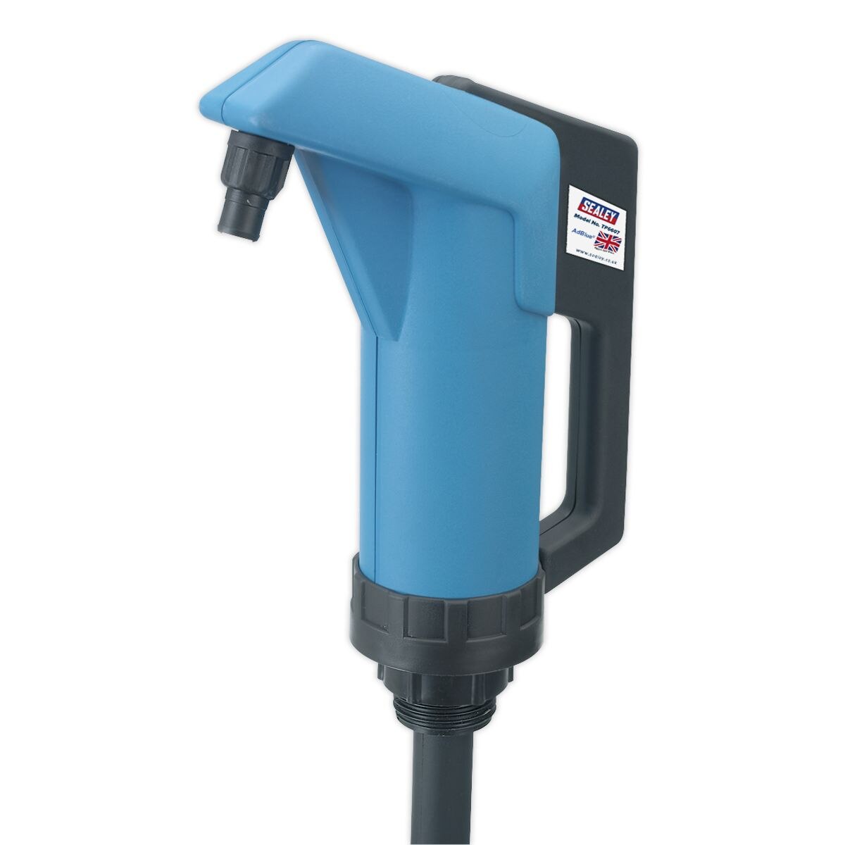 Sealey Mobile Dispensing Tank with AdBlue Pump 55L - Blue - Image 2