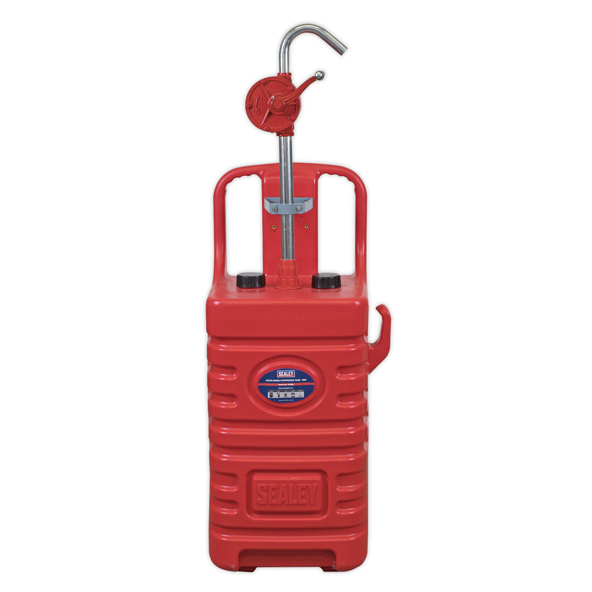 Sealey Mobile Dispensing Tank with Oil Rotary Pump 55L - Red DT55RCOMBO1