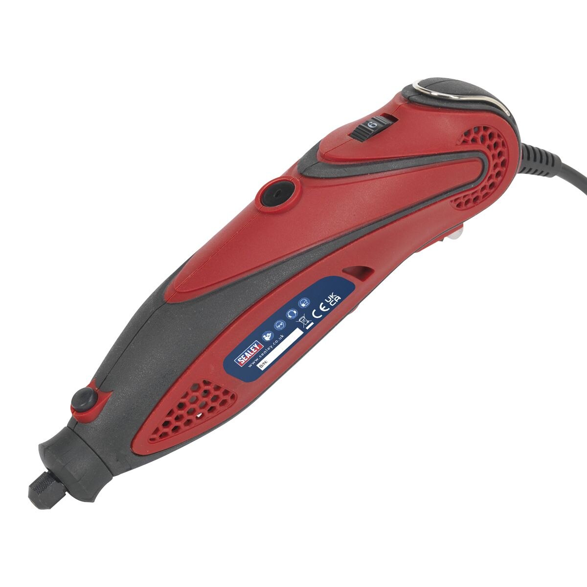 Sealey Multipurpose Rotary Tool & Engraver Kit 230V 40pc - Image 4