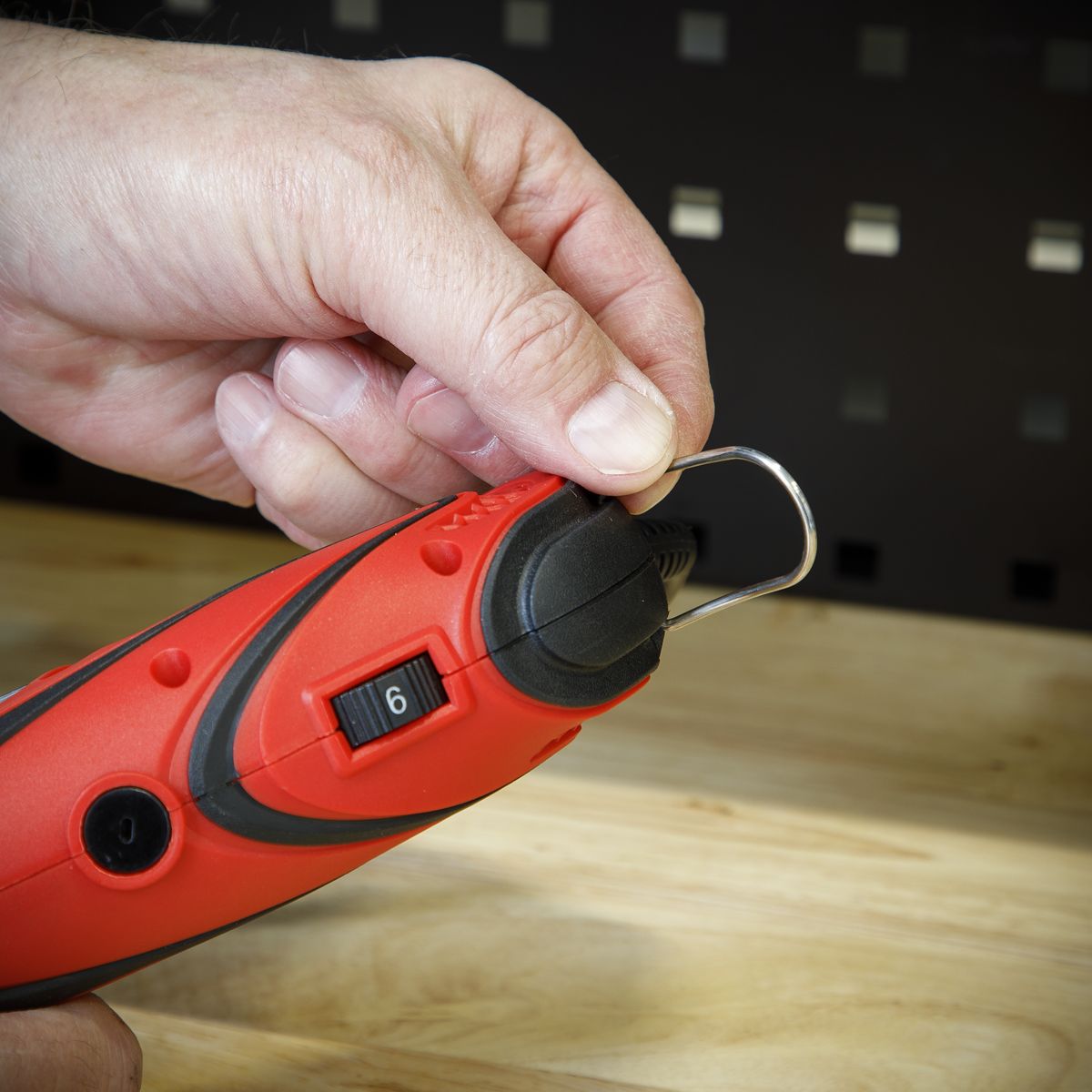 Sealey Multipurpose Rotary Tool & Engraver Kit 230V 40pc - Image 8