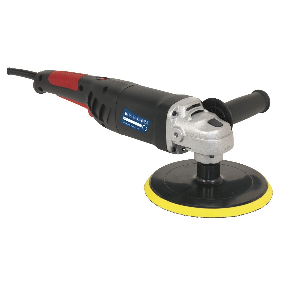 Sealey 180mm Lightweight Polisher 1100W/230V - Image 4