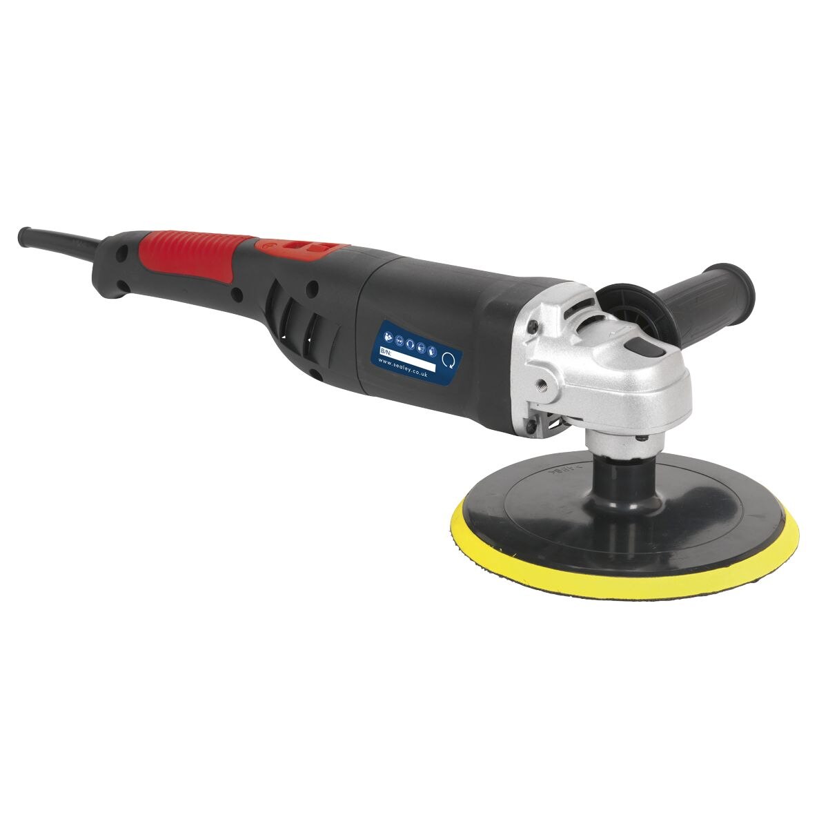Sealey 180mm Lightweight Digital Polisher 180mm 1100W/230V - Image 8