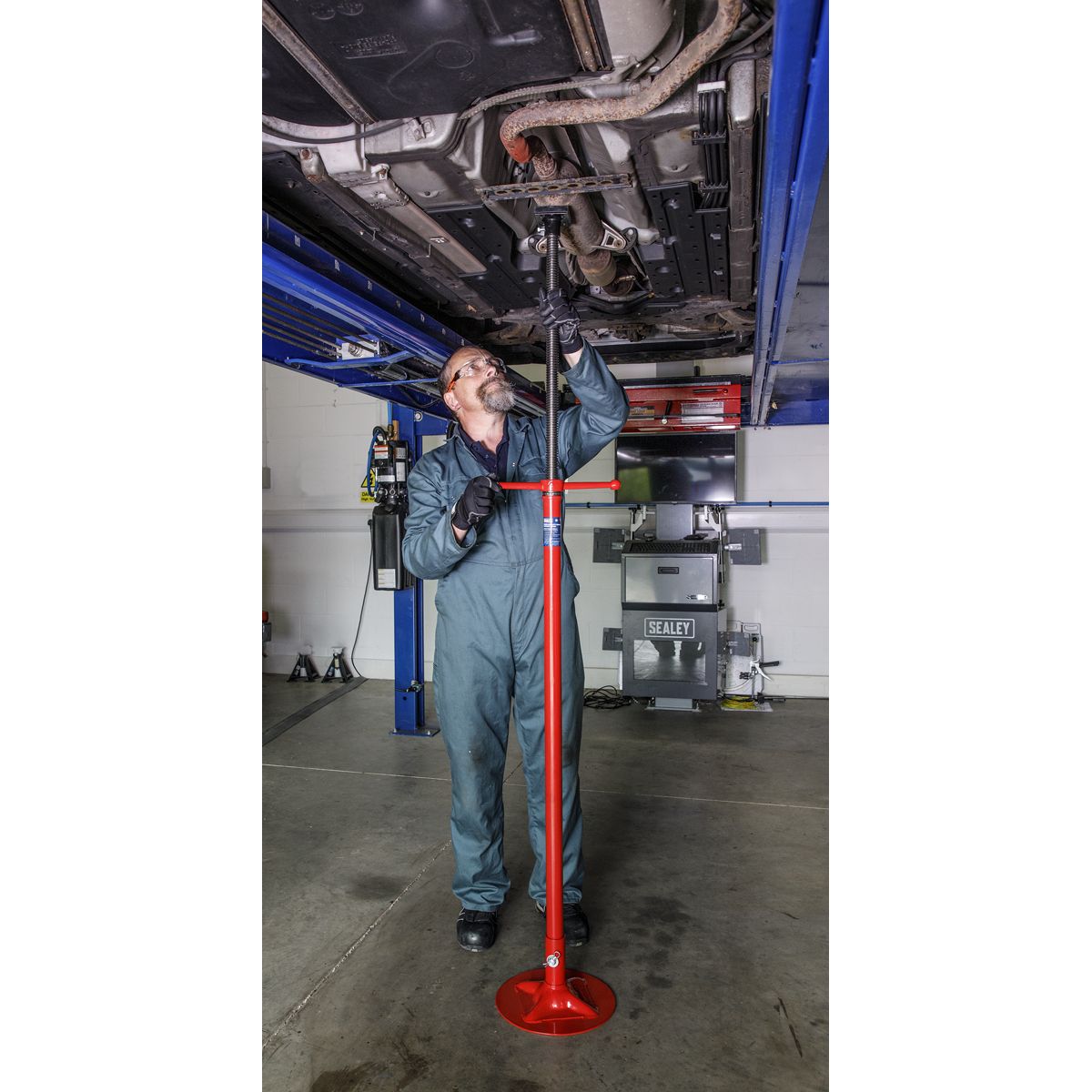 Sealey Exhaust Support Stand 750kg Capacity - Image 2