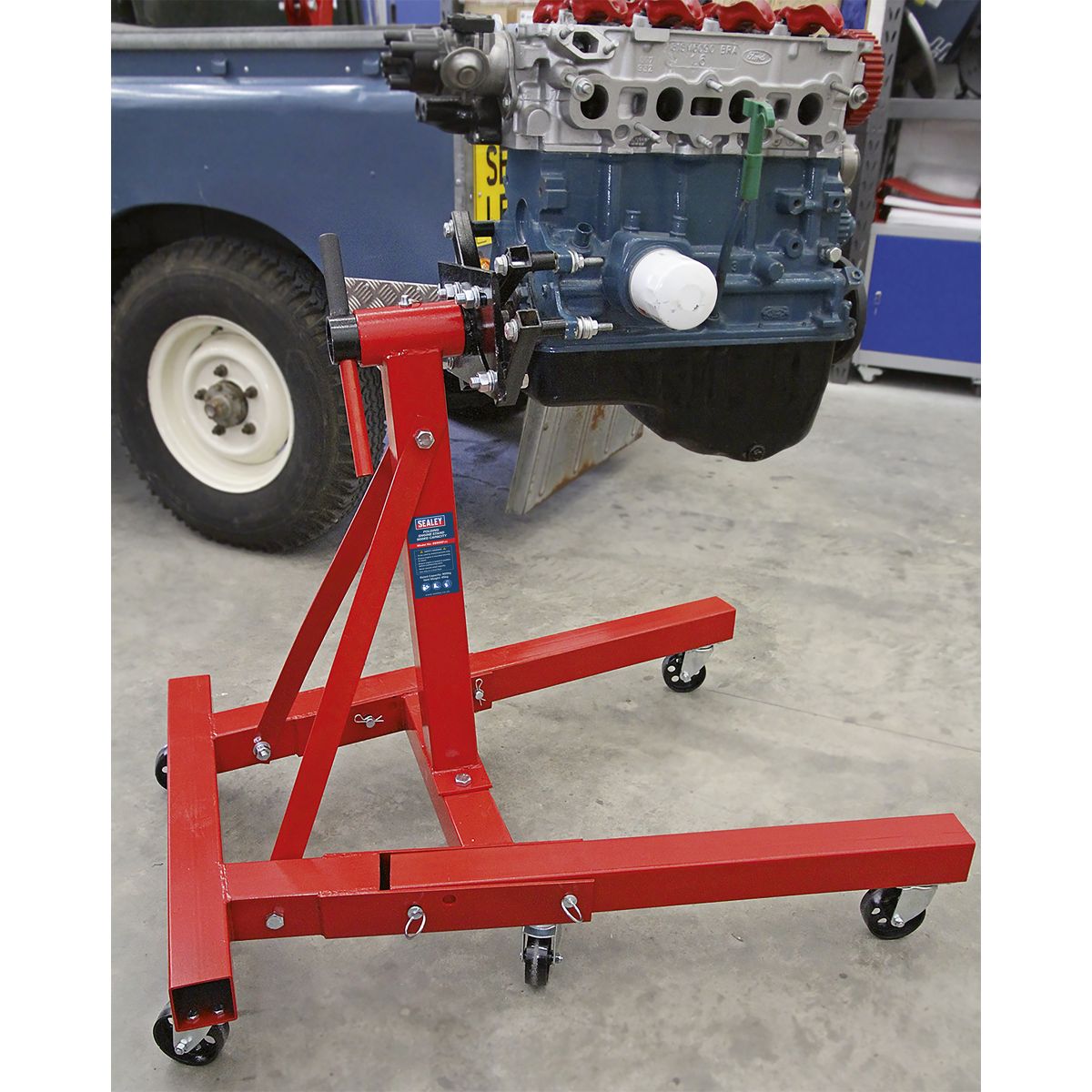 Sealey Folding Engine Stand 900kg - Image 7