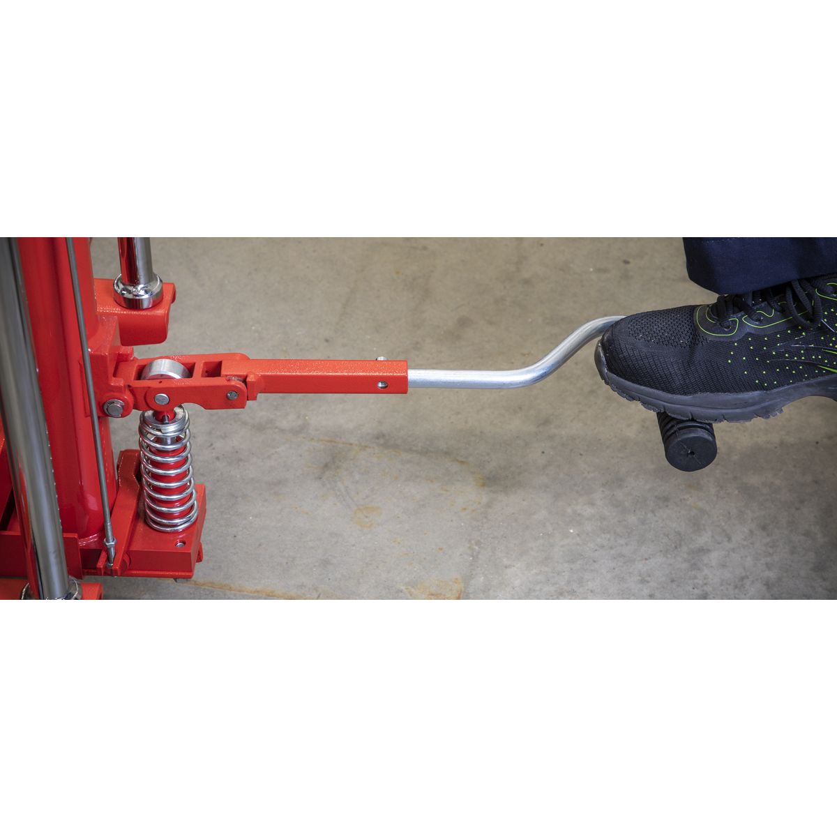 Sealey High Lift EV Battery Lift/Hydraulic Platform Truck 1000kg Capacity - Image 10