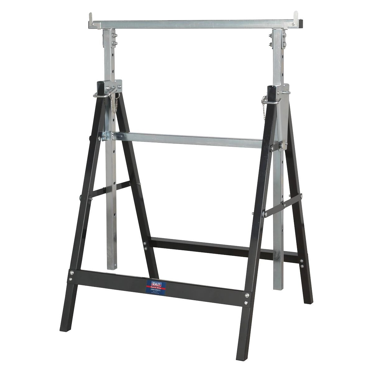 Sealey Fold Down Telescopic Trestle 200kg Capacity - Image 7