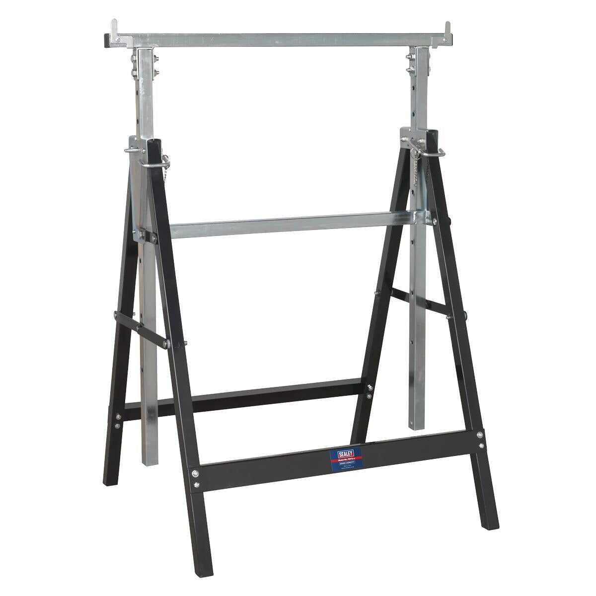 Sealey Fold Down Telescopic Trestle 200kg Capacity - Pair - Image 3