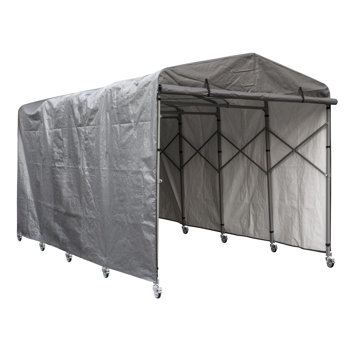 Sealey Extending Steel Garage Extension 2.5 x 4.5 x 2.5m - Image 5