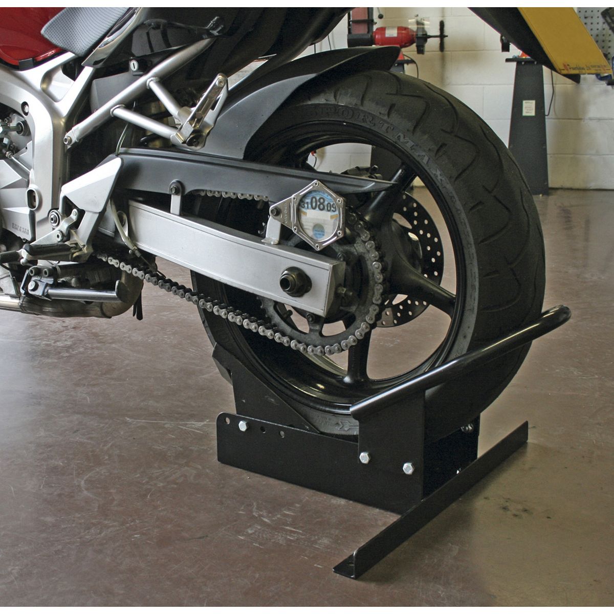 Sealey Motorcycle Rear Wheel Chock - Image 2