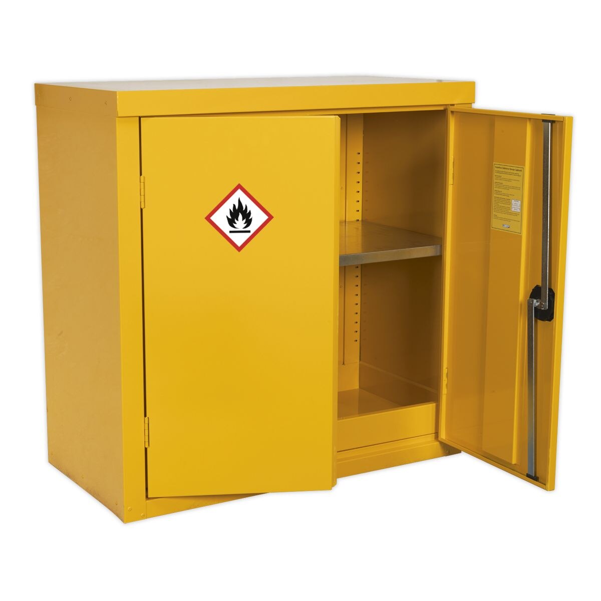 Sealey Hazardous Substance Cabinet 900 x 460 x 900mm - Image 2