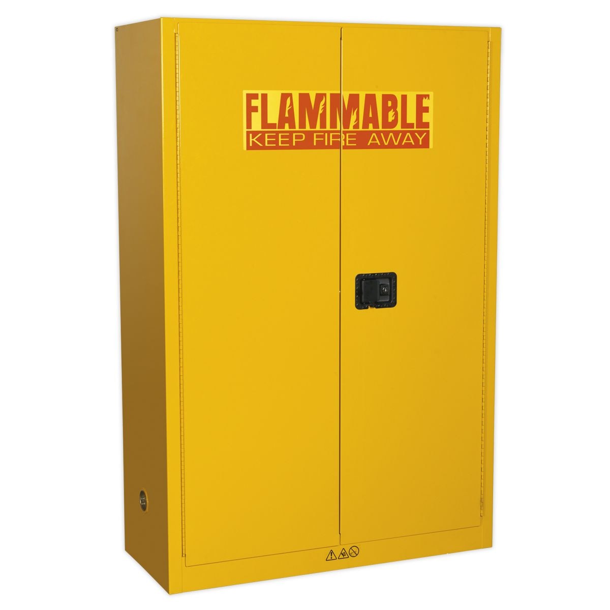 Sealey Flammables Storage Cabinet 1095 x 460 x 1655mm - Image 1