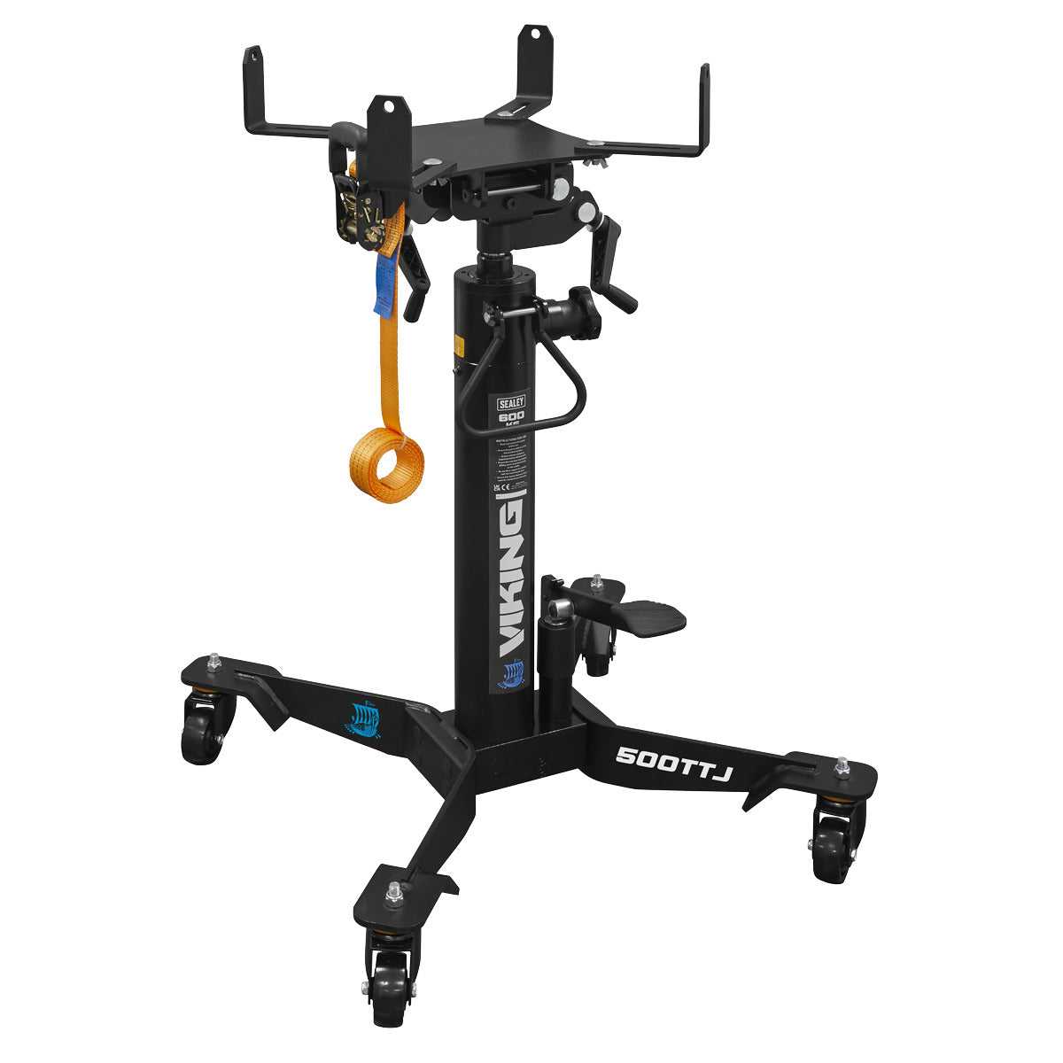 Sealey Fuel Tank Cradle & 500kg Transmission Jack Combo FTC500COMBO