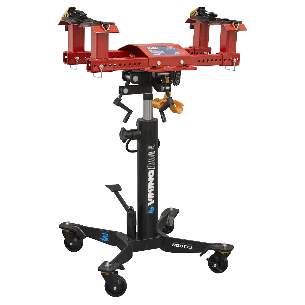 Sealey Fuel Tank Cradle and 800kg Transmission Jack Combo FTC800COMBO