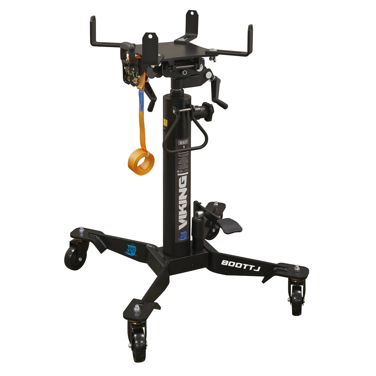 Sealey Fuel Tank Cradle and 800kg Transmission Jack Combo FTC800COMBO