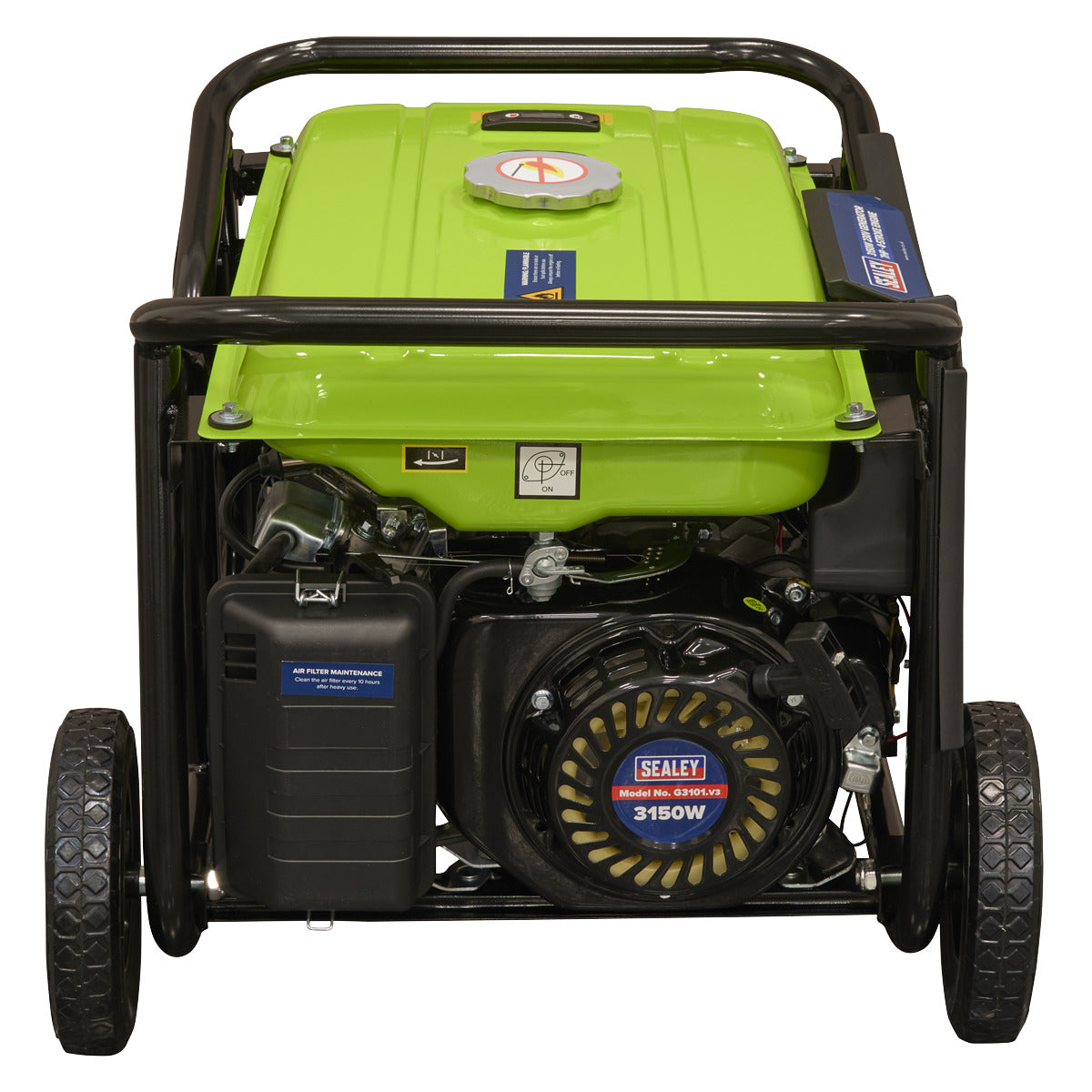 Sealey 3150W Generator 7hp 4-Stroke Engine 230V G3101