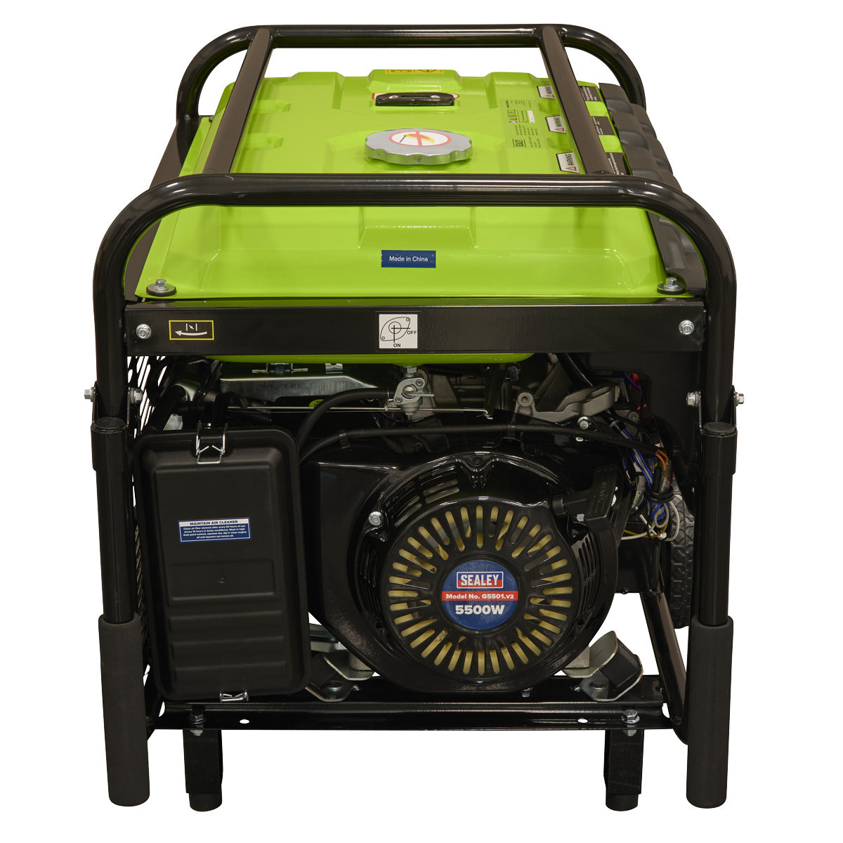 Sealey 5500W Generator 13hp 4-Stroke Engine 110/230V G5501
