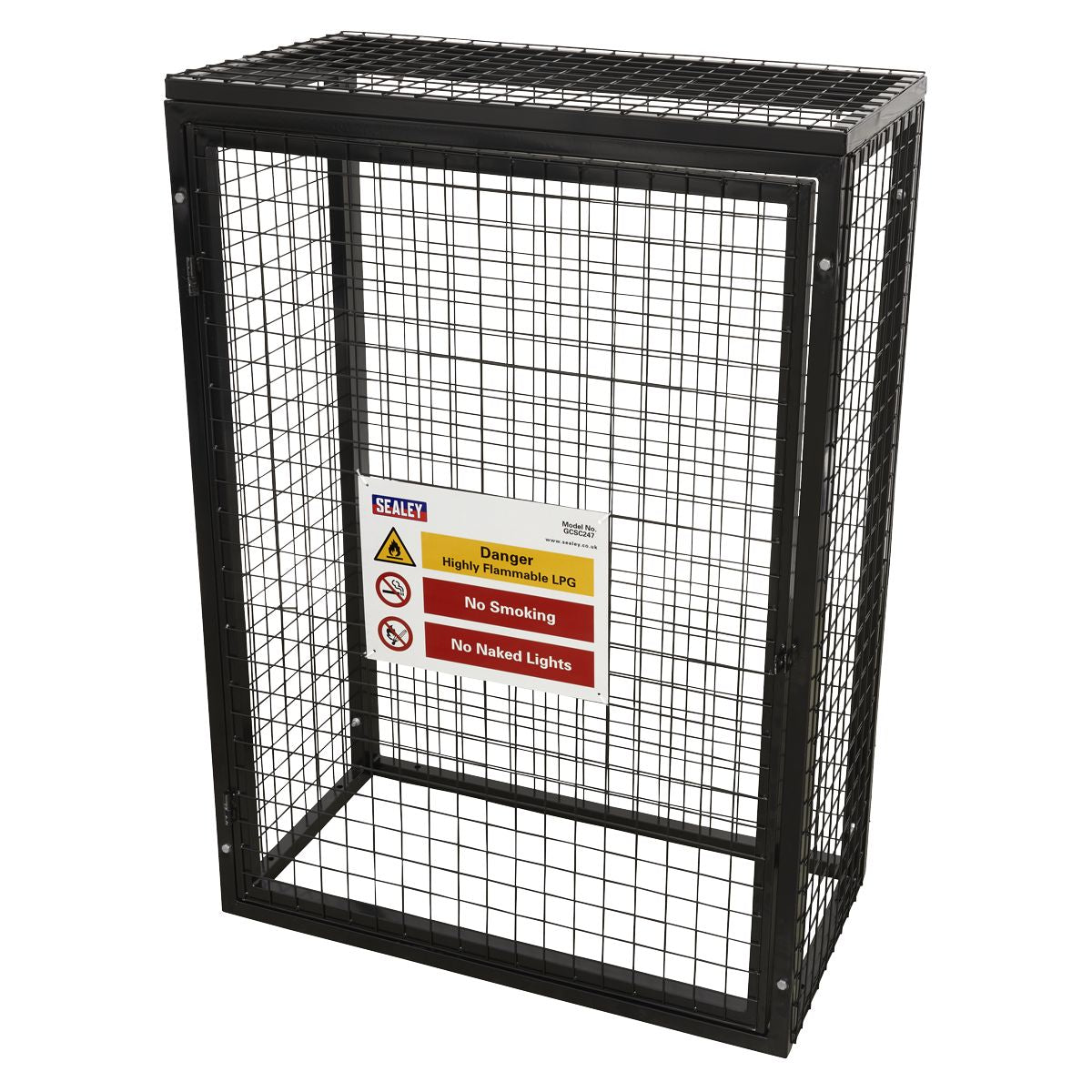 Sealey Gas Cylinder Safety Cage - 2 x 47kg - Image 3