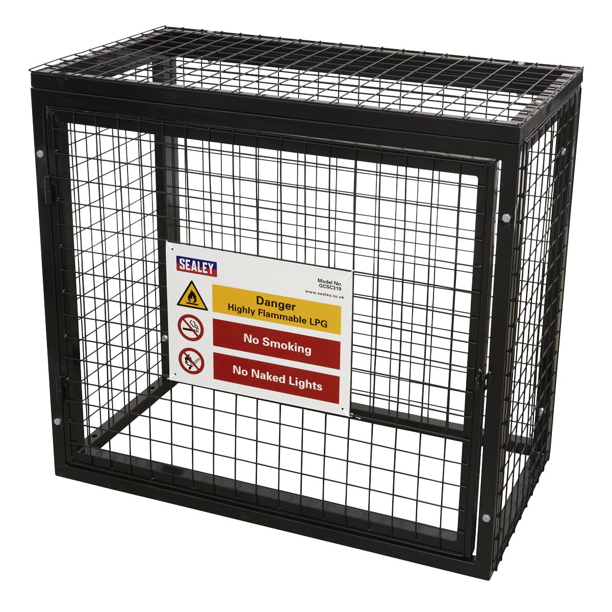 Sealey Gas Cylinder Safety Cage - 3 x 19kg - Image 7