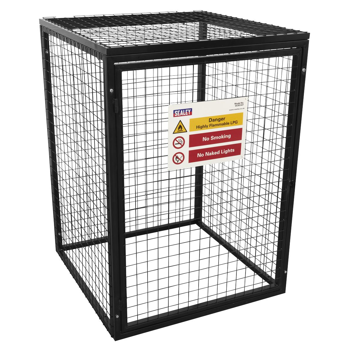 Sealey Gas Cylinder Safety Cage - 4 x 47kg - Image 1