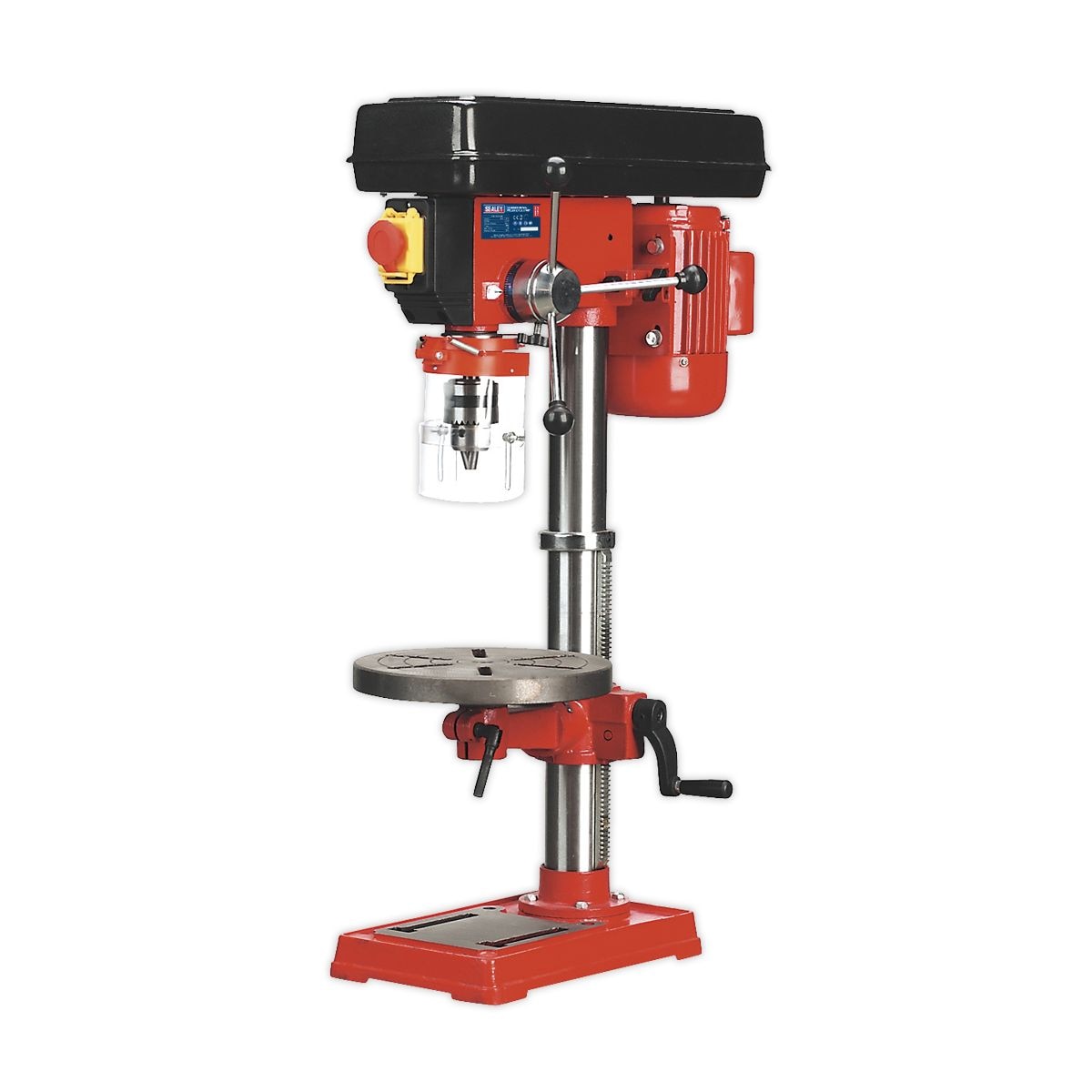 Sealey Bench Mounting Pillar Drill 12-Speed 370W/230V - Image 1