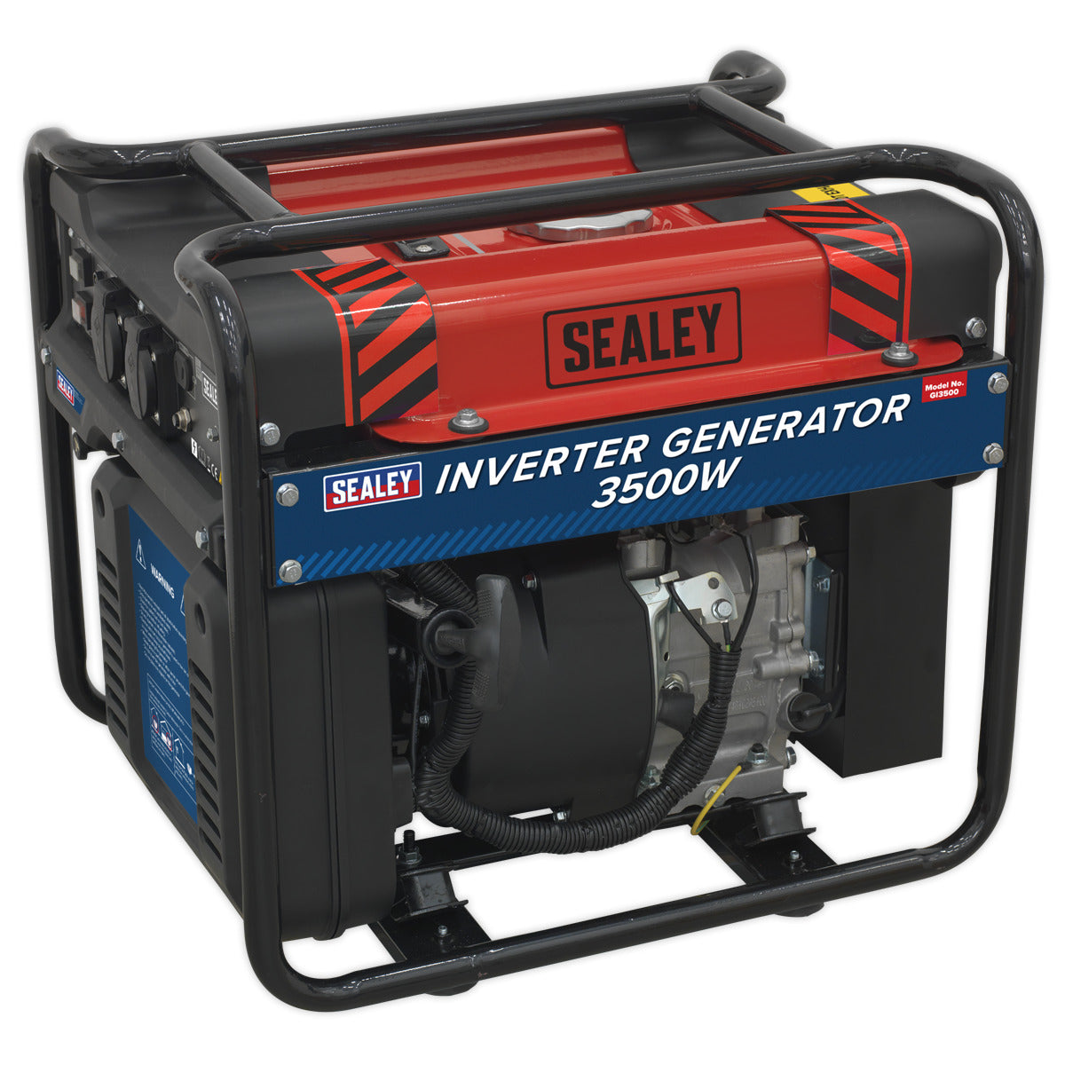 Sealey 3500W Inverter Generator 4-Stroke Engine 230V GI3500