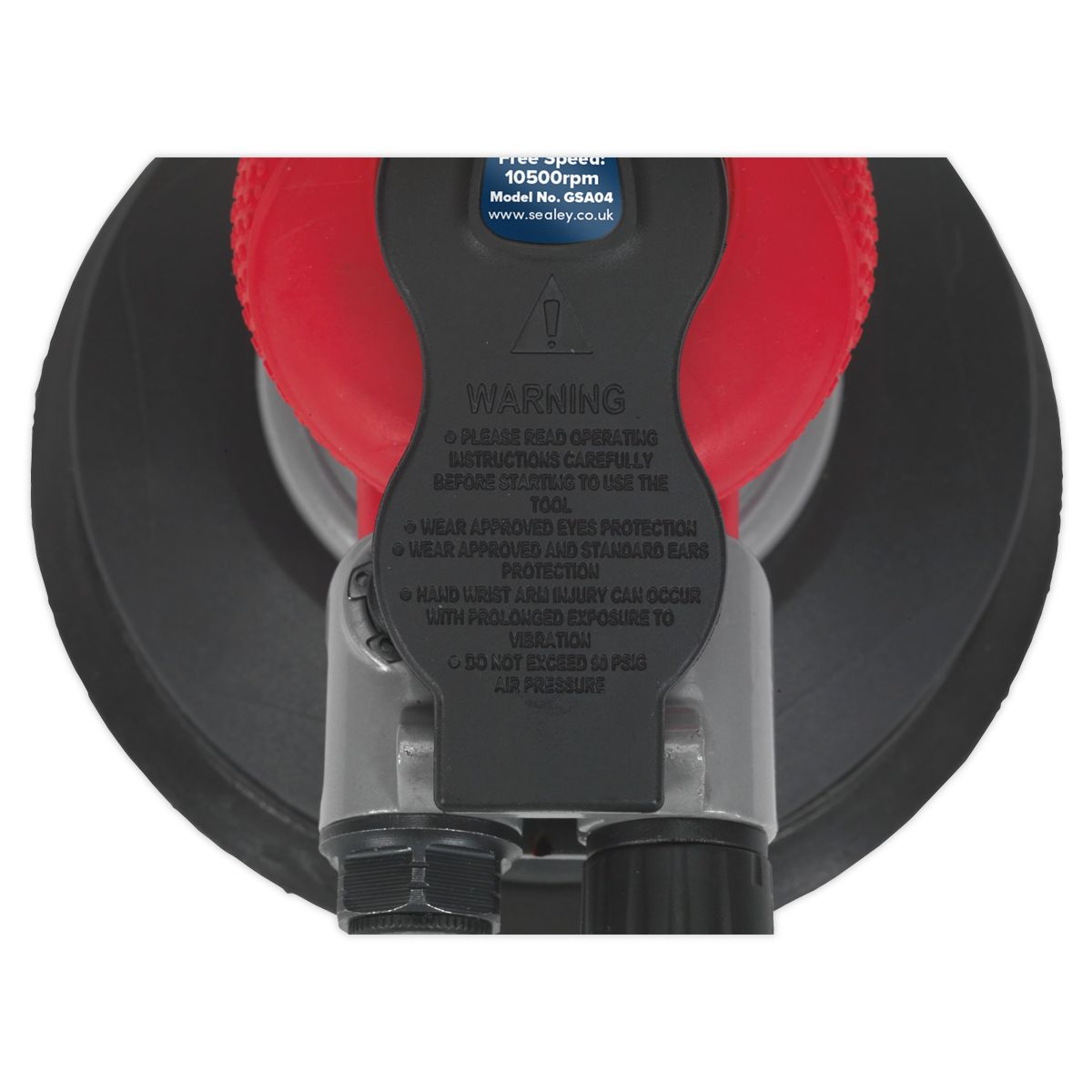 Sealey Generation Air Palm Random Orbital Sander 150mm - Image 3