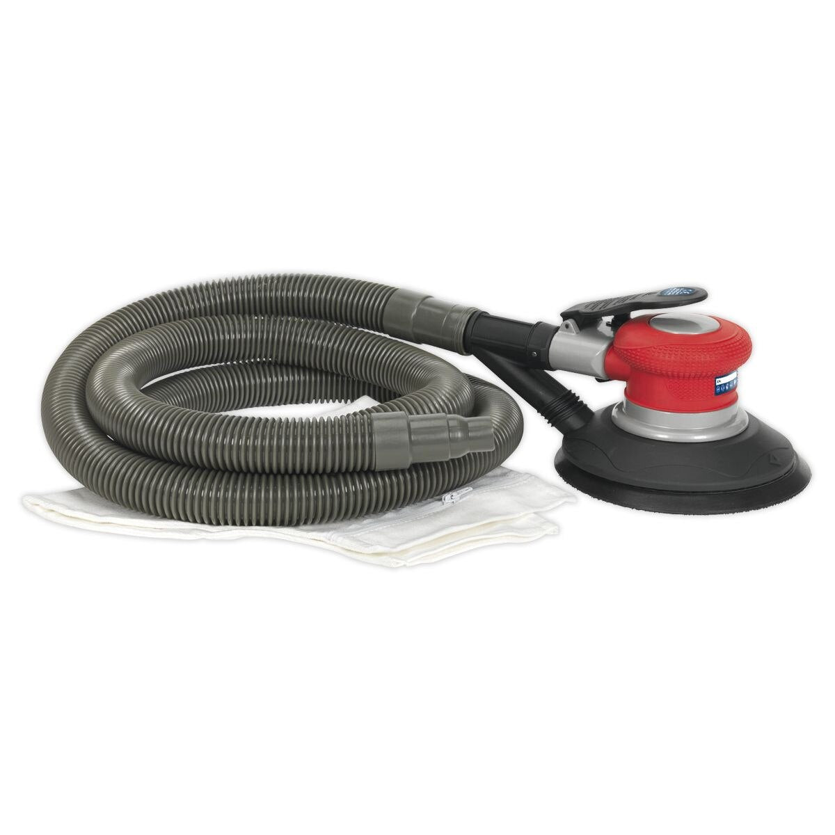 Sealey Generation Dust-Free Self-Contained Air Palm Random Orbital Sander 150mm - Image 3