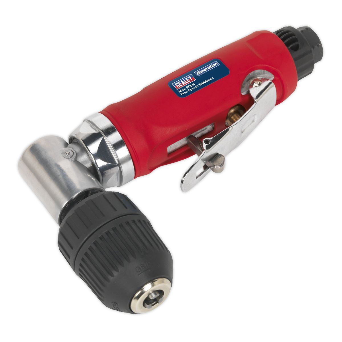 Sealey Generation Air Angle Drill with Keyless Chuck 10mm - Image 1