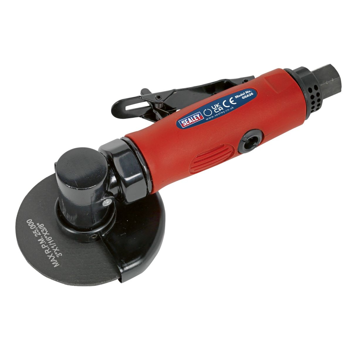 Sealey Generation Straight Air Cut-Off Tool 75mm - Image 1