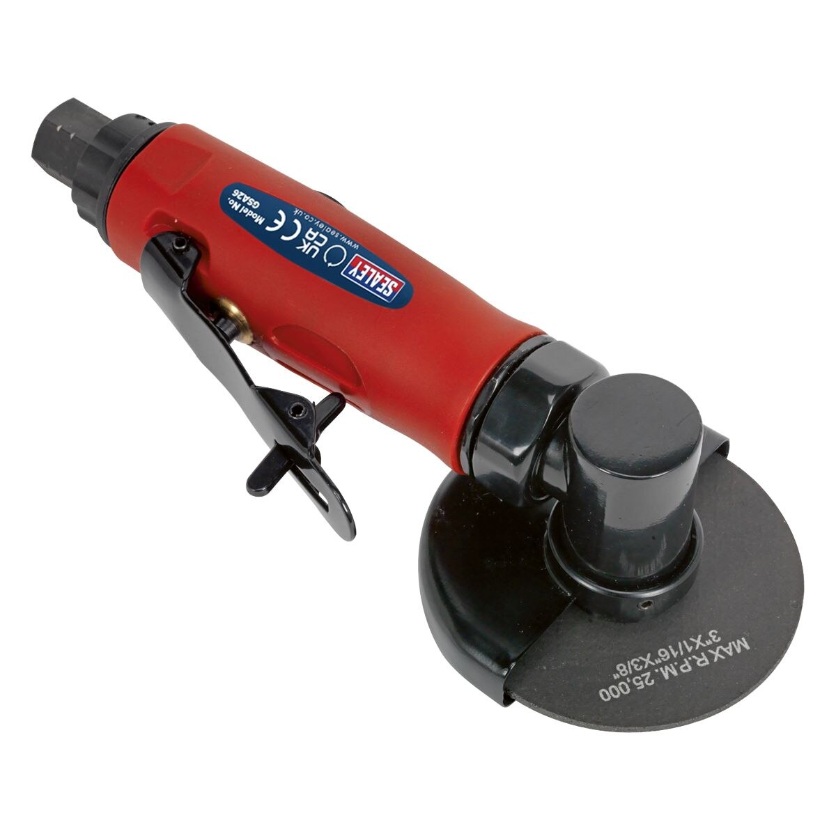 Sealey Generation Straight Air Cut-Off Tool 75mm - Image 2