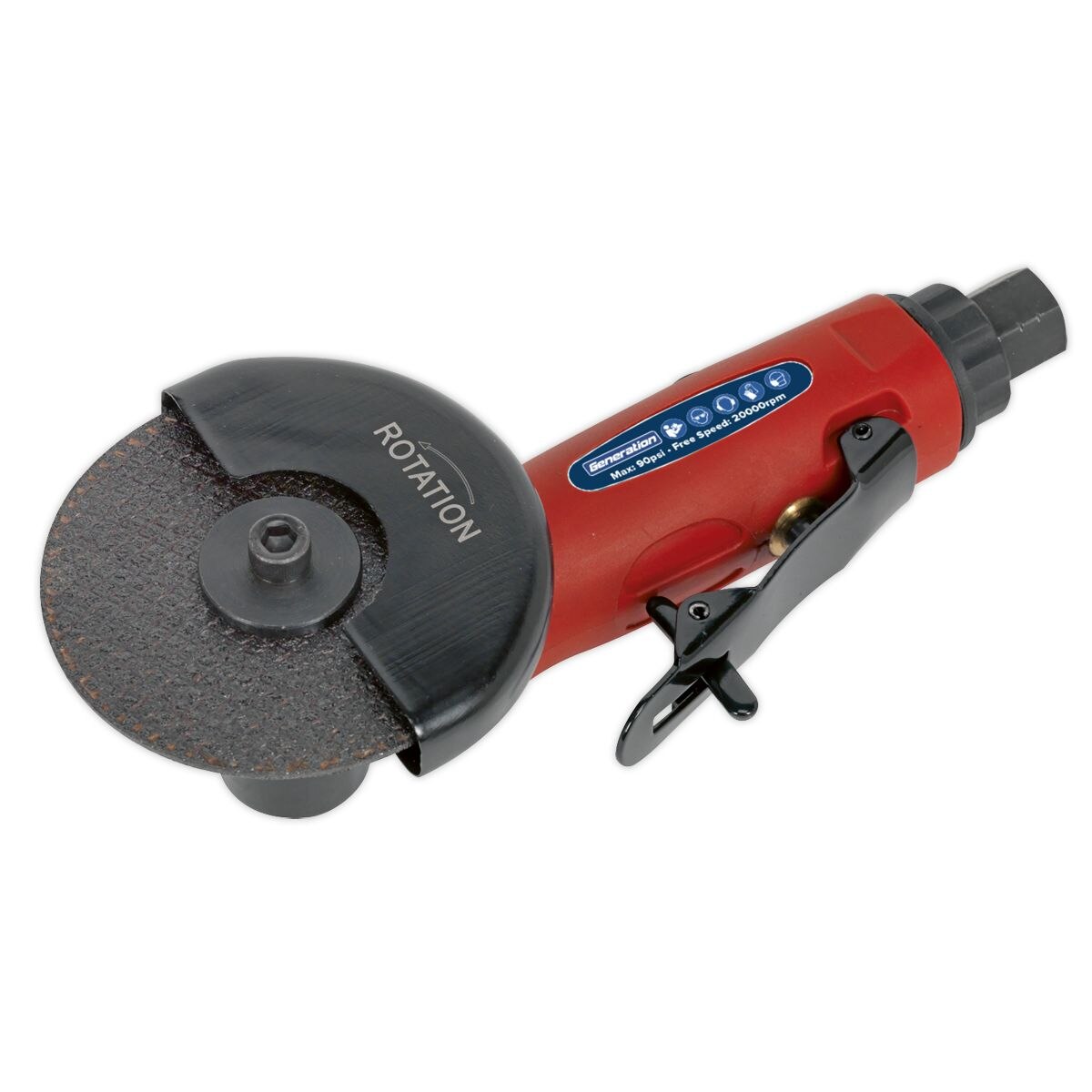 Sealey Generation Straight Air Cut-Off Tool 75mm - Image 3