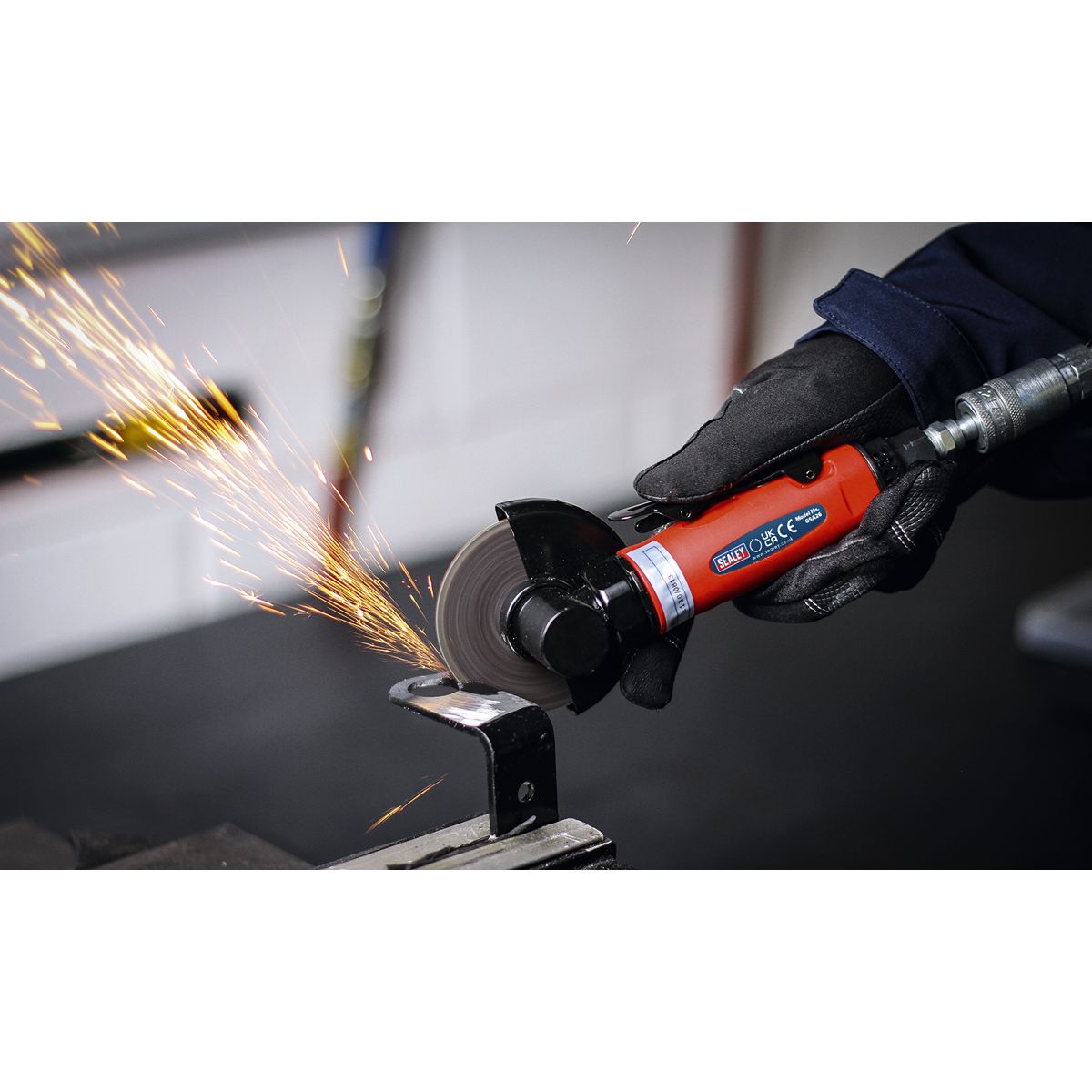 Sealey Generation Straight Air Cut-Off Tool 75mm - Image 5