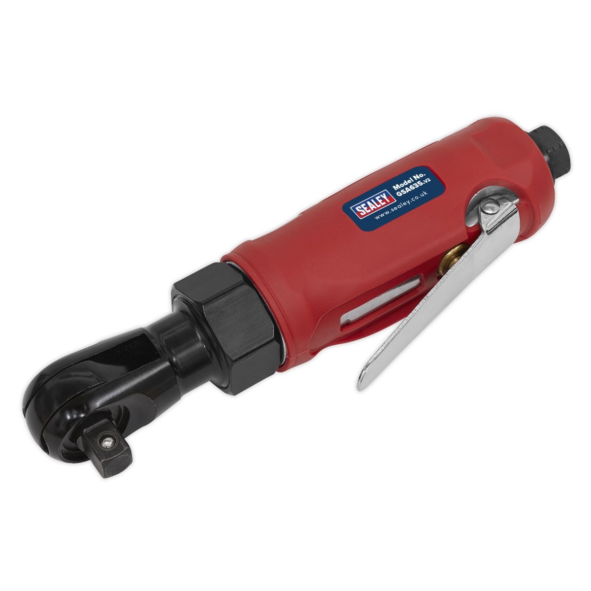 Sealey Generation Compact Air Ratchet Wrench 3/8"Sq Drive - Image 1
