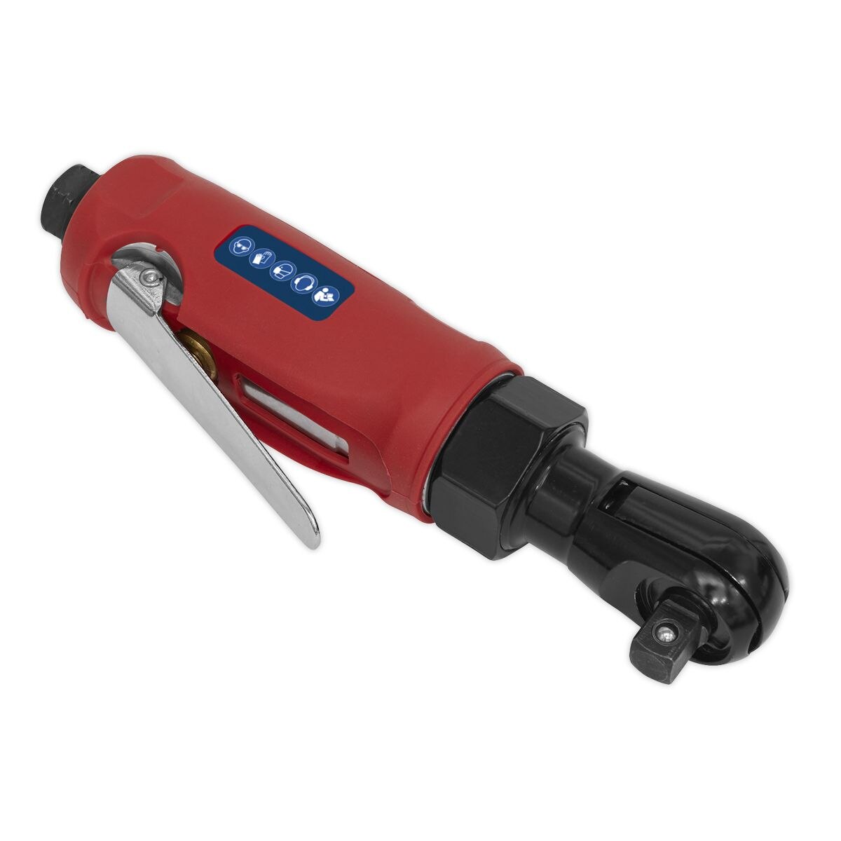 Sealey Generation Compact Air Ratchet Wrench 3/8"Sq Drive - Image 2
