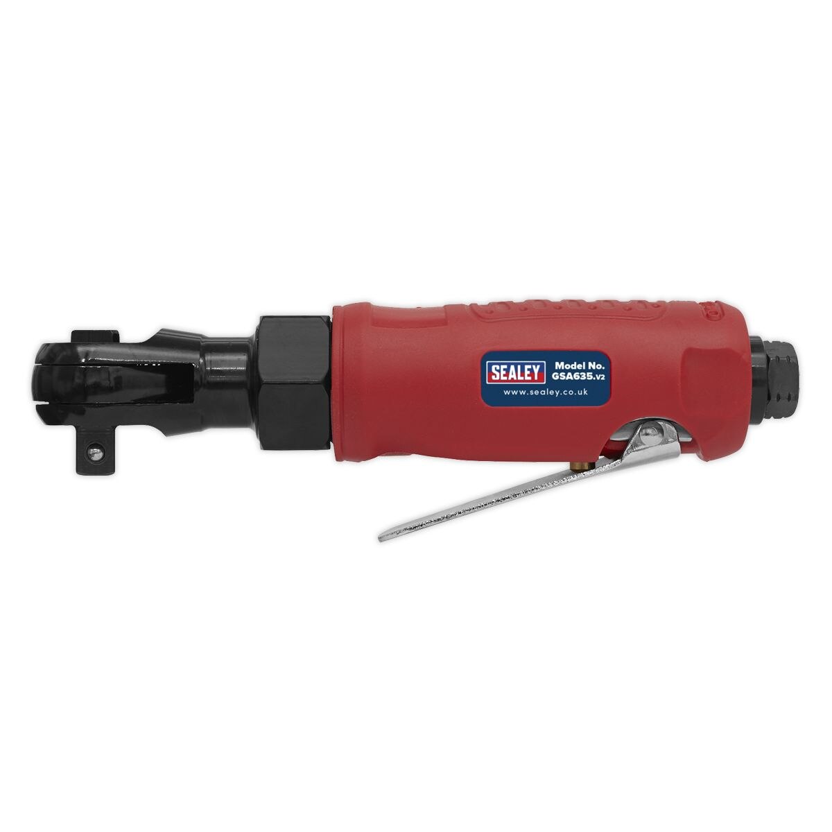 Sealey Generation Compact Air Ratchet Wrench 3/8"Sq Drive - Image 3
