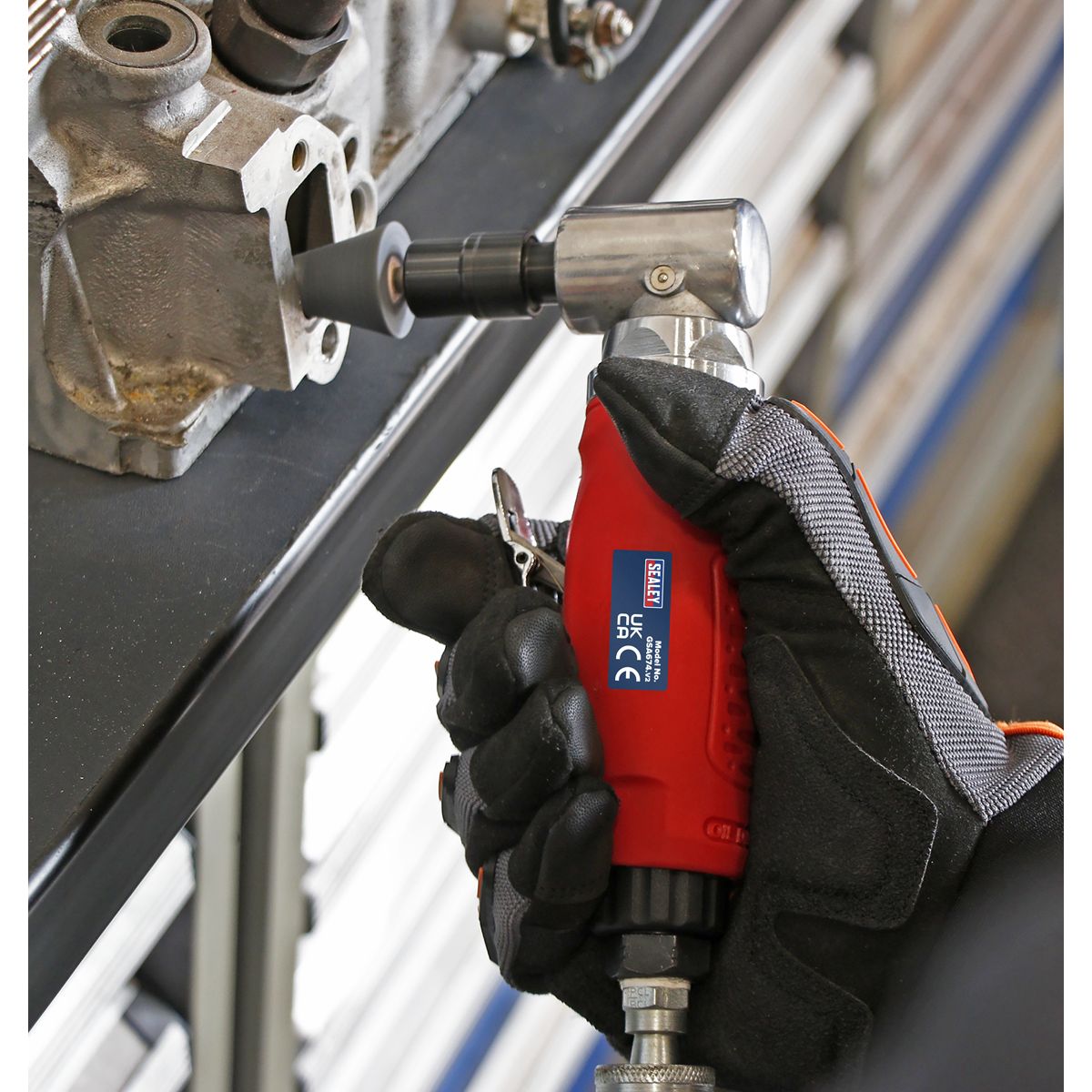 Sealey Generation 90° Angle Air Die Grinder - Image 4