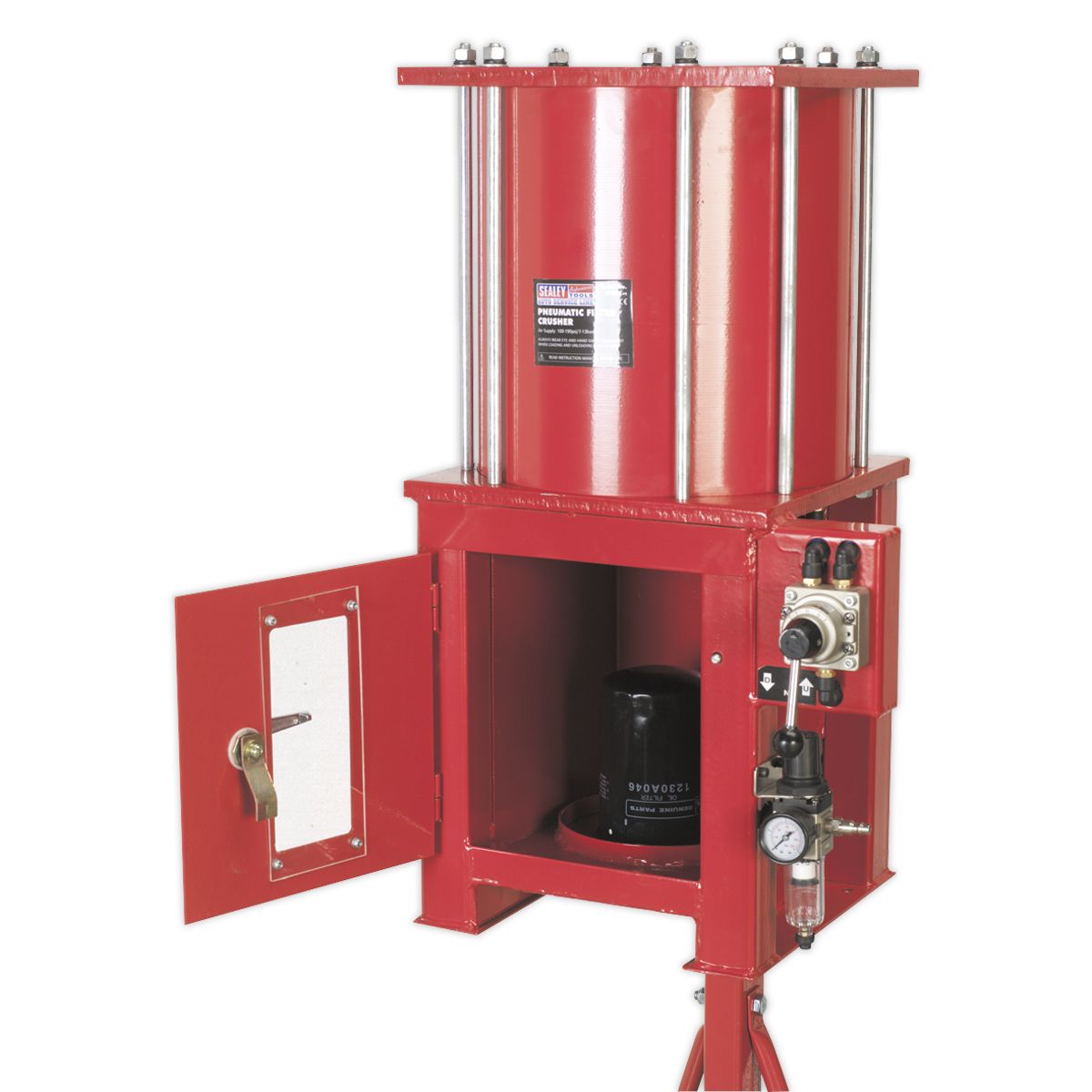 Sealey Pneumatic Oil Filter Crusher - Image 7
