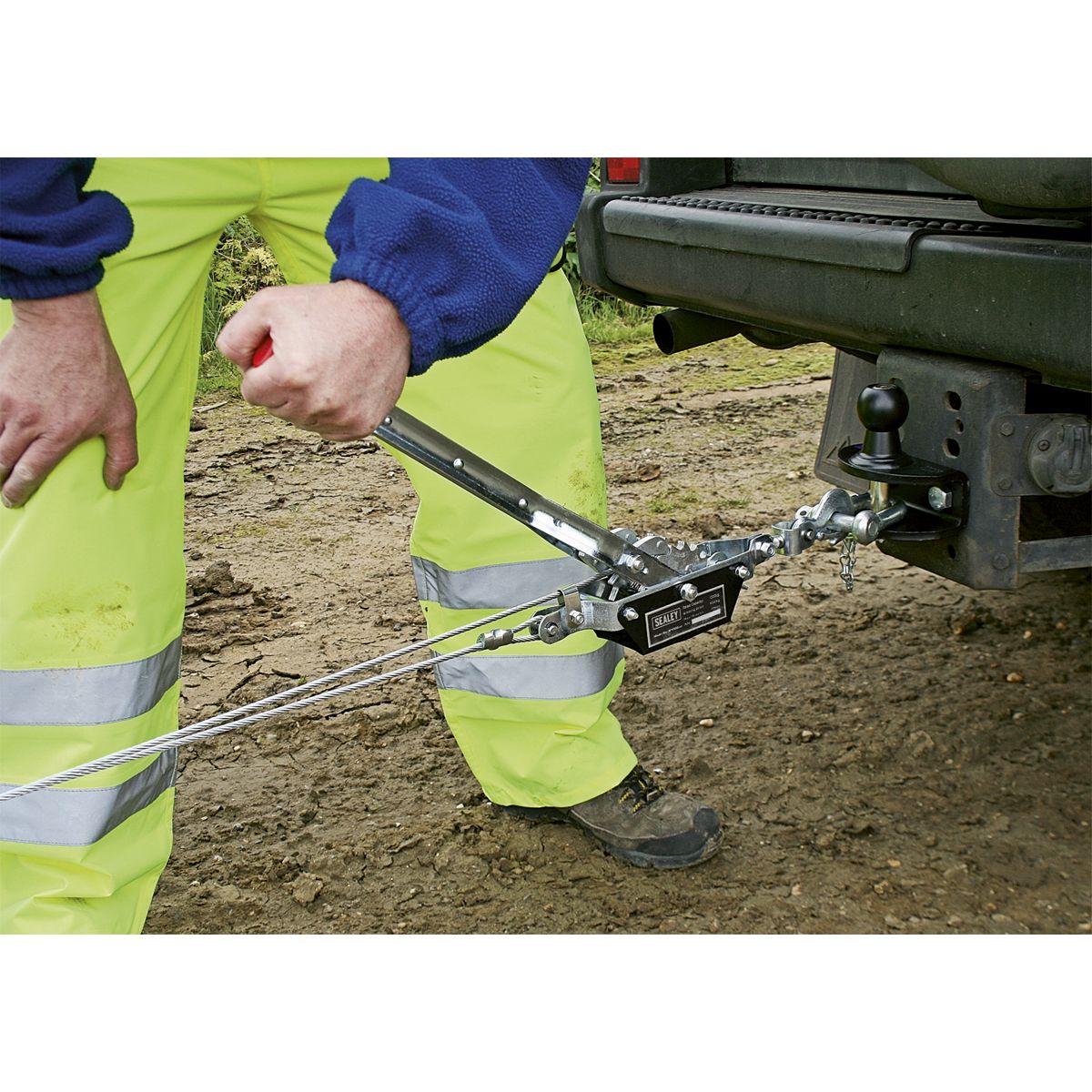 Sealey Hand Power Puller 1000kg - Image 2