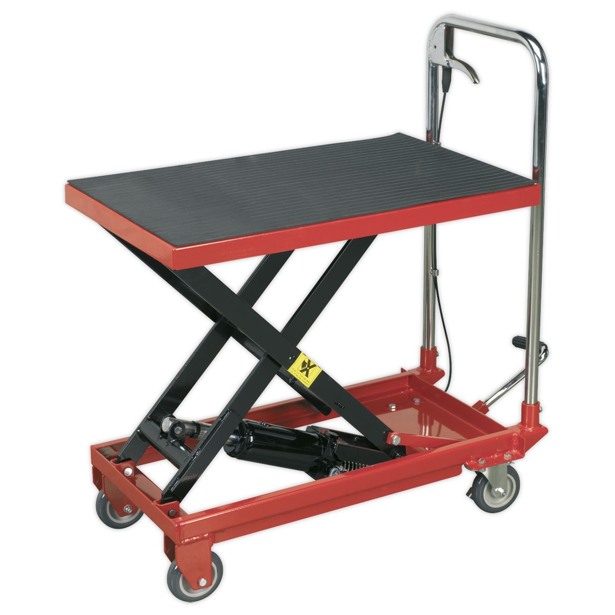 Sealey Hydraulic Scissor Lift Platform Table 150kg Capacity - Image 1