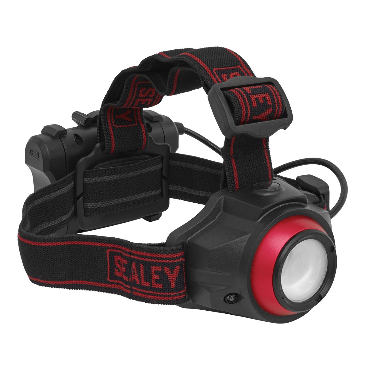 Sealey Rechargeable Head Torch with Auto-Sensor 5W COB LED - Image 1