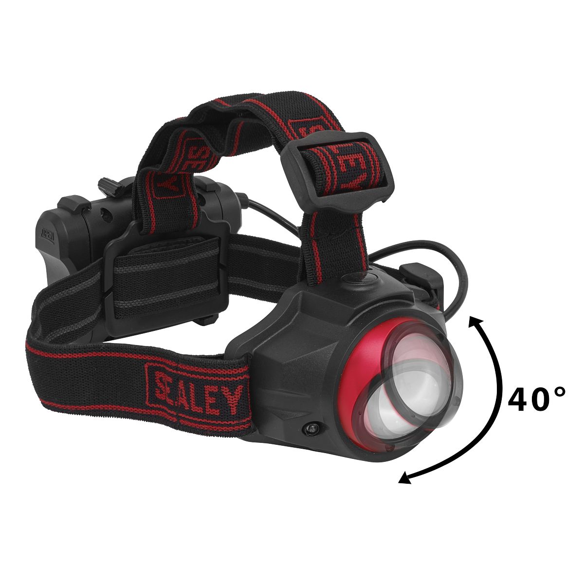 Sealey Rechargeable Head Torch with Auto-Sensor 5W COB LED - Image 4