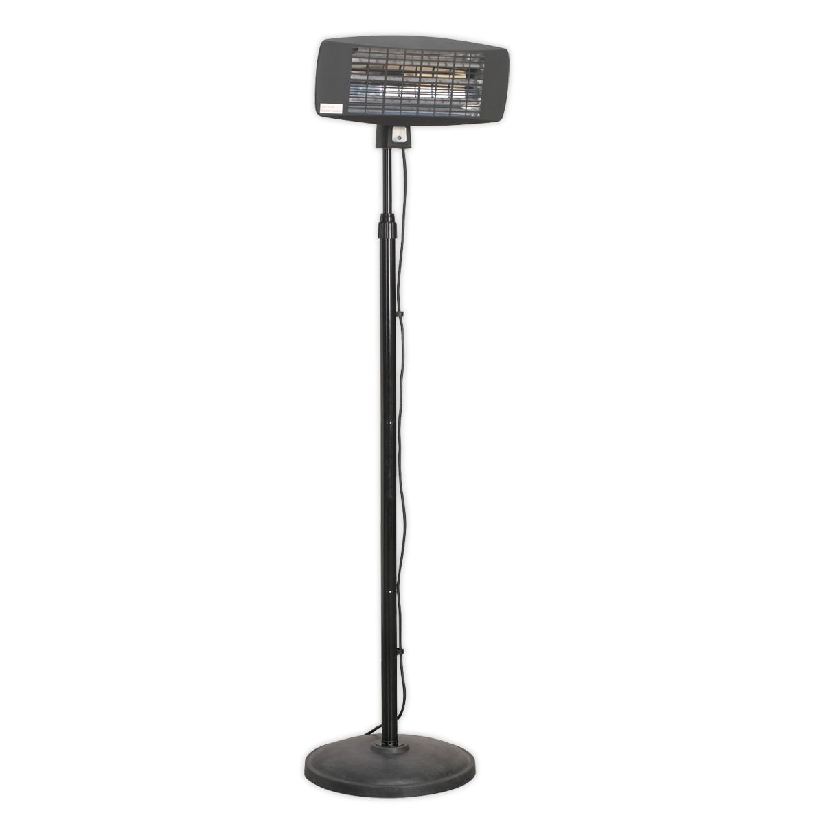 Sealey Infrared Quartz Patio Heater with Telescopic Floor Stand 2000W/230V - Image 1