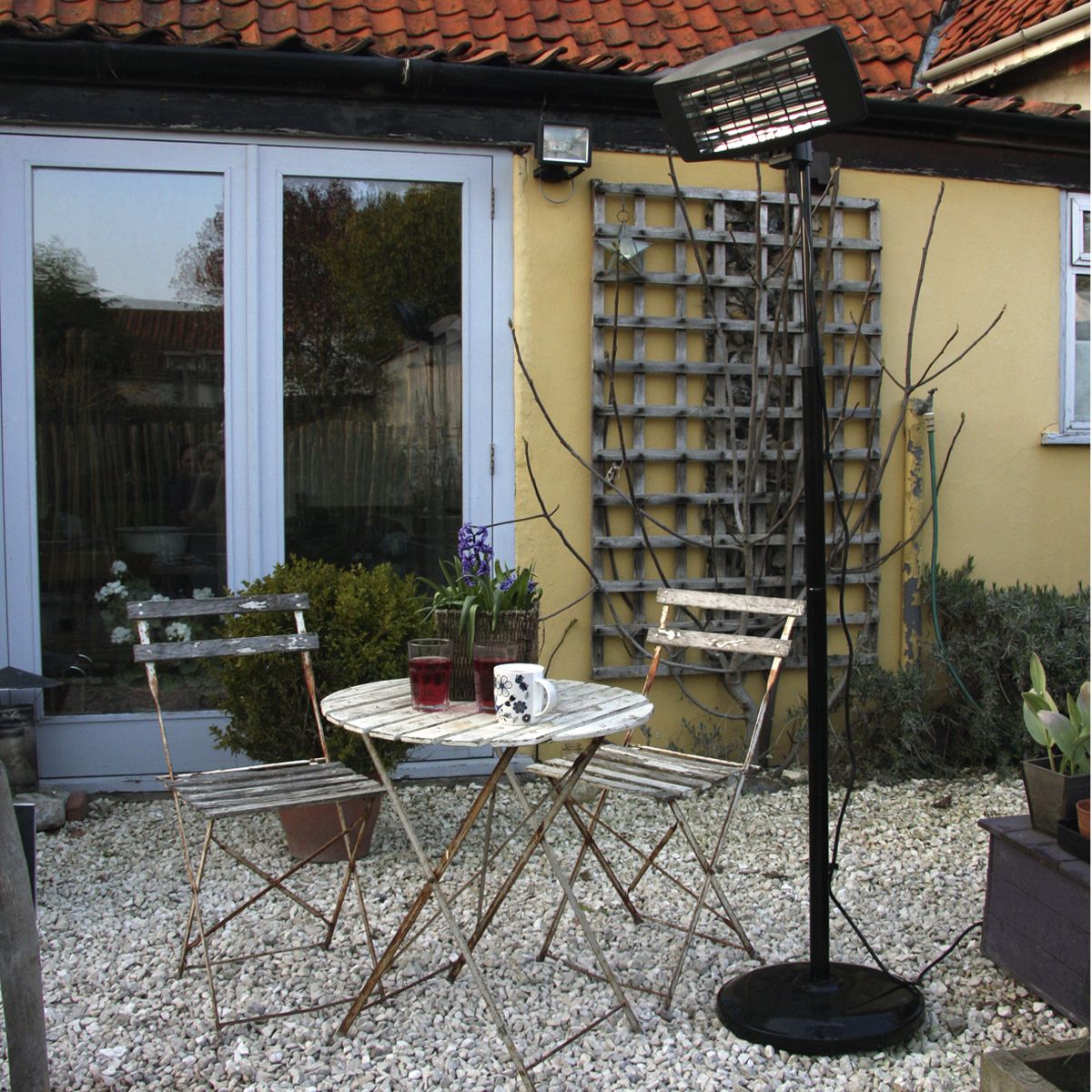 Sealey Infrared Quartz Patio Heater with Telescopic Floor Stand 2000W/230V - Image 9