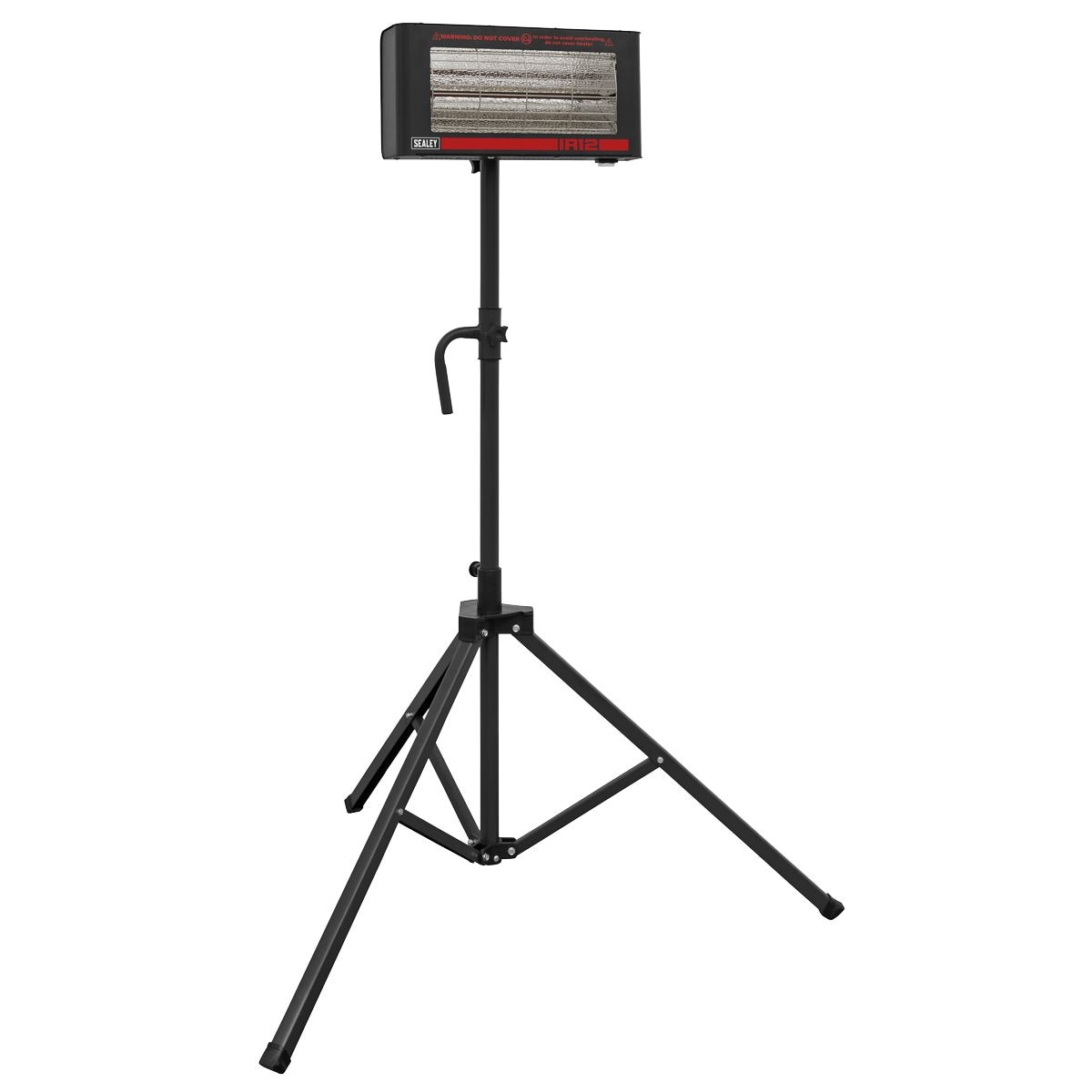 Sealey Infrared Quartz Heater with Tripod Stand 230V 1.2kW - Image 1